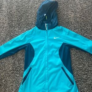 Nike DRI-FIT Teal and Navy Sportswear Jacket